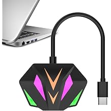Ethernet Adapter Wired, Type-C 100Mbps Fast Network Adapter, Working and Entertainment No Driver Plug and Play Adapter for Live Streaming