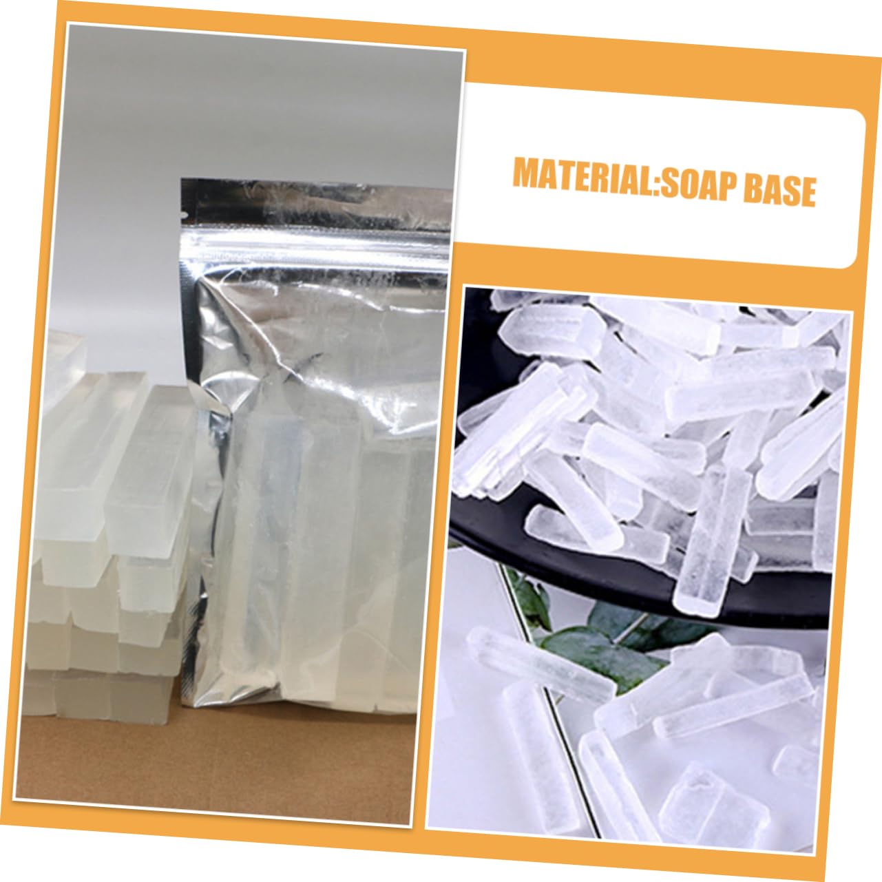 DOITOOL 1000g Base De Jabón Artesanal Hidratante Para Fundir y Verter y Duradera