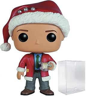 POP Christmas Vacation - Clark Griswold Funko Vinyl Figure (Bundled with Compatible Box Protector Case), Multicolor, 3.75 inches