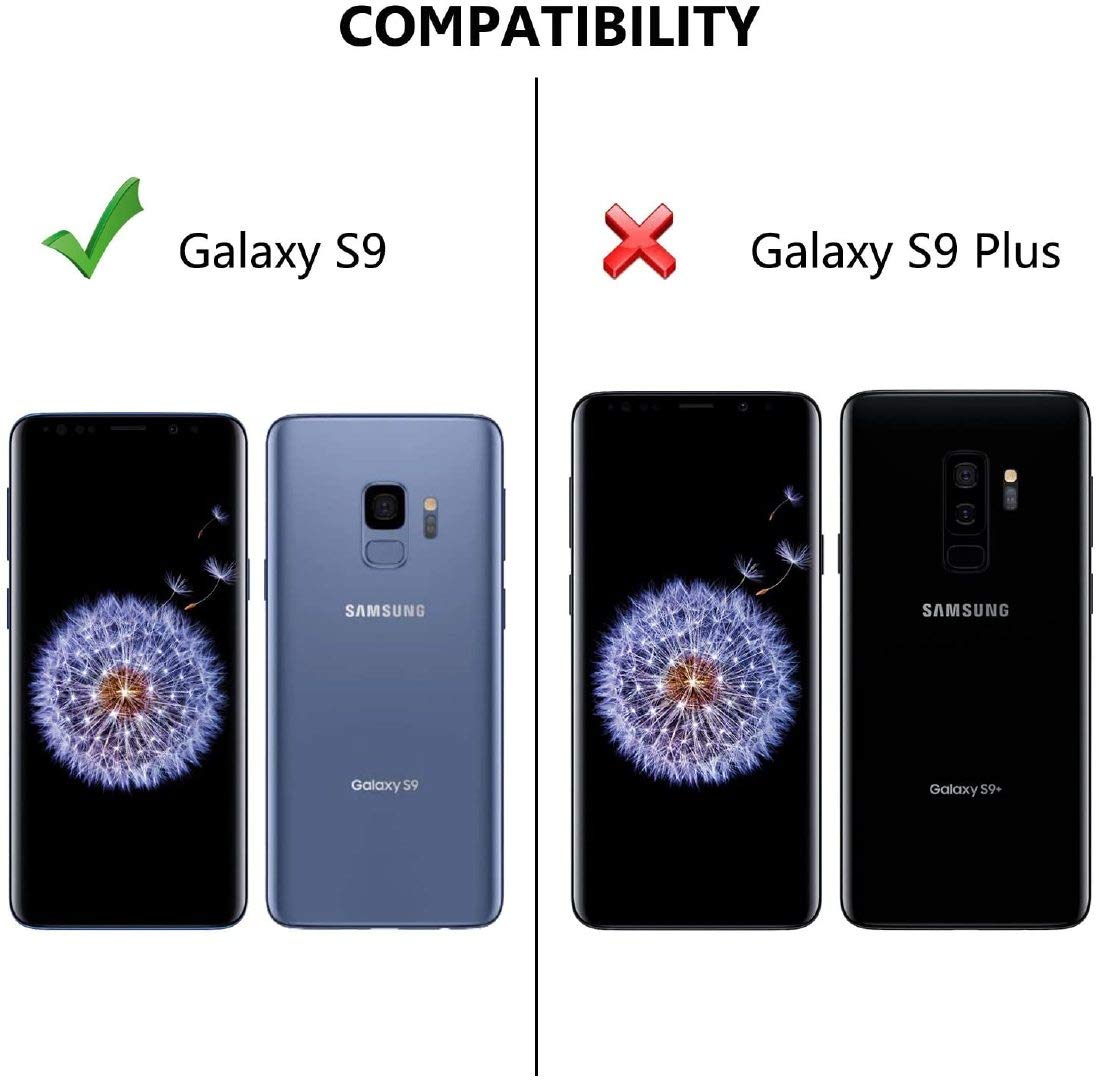 Mieziba Custodia per Galaxy S9, resistente antiurto a prova di polvere