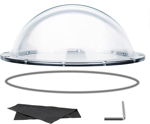 6 ''Reparación de piezas de repuesto Accesorios de puerto de cúpula para Gopro Hero 12 11 10 9 8 7 6 5 4 3 DJI Action Camera Incluye funda de