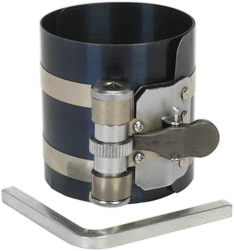 Sealey Vs155 Piston Ring Compressor 75Mm