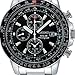 Seiko Reloj Cronógrafo de Cuarzo para Hombre con Correa de Acero Inoxidable...