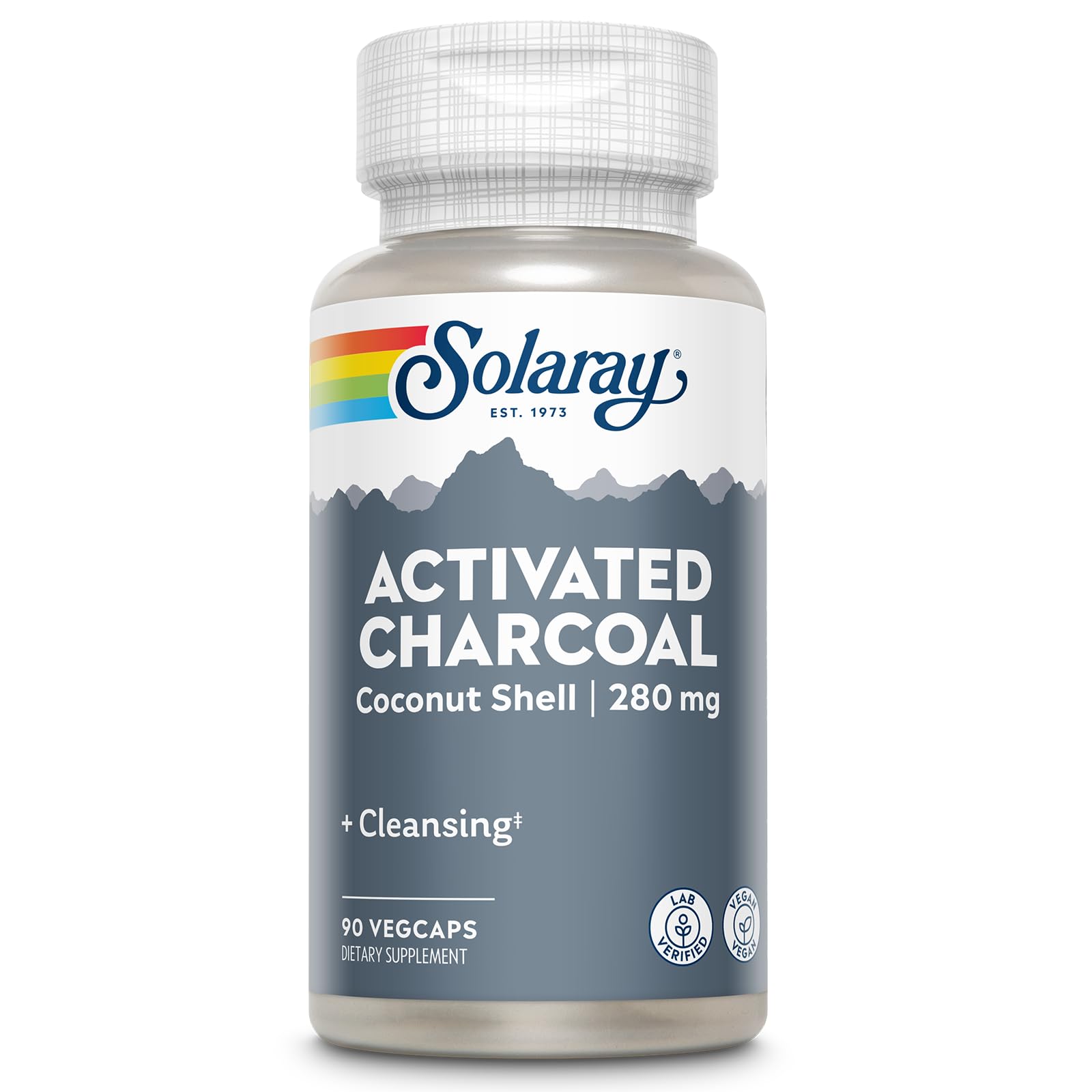 SOLARAY Activated Charcoal Supplement