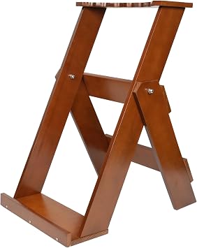 Katzowen Golf Club Rack for Garage, Wooden Golf Clubs Display Stand, 7 Golf Putter Holder, Indoor & Outdoor Golf Club Storage Shelf Organizer Equipment