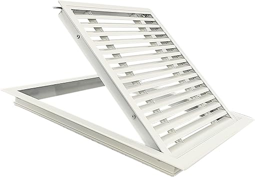 Access Panel for Drywall & Ceiling, Aluminum Alloy Plumbing Access Panels, Easy Install Removable Hinged Panel for Wiring & Cables55x55cm