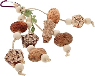 Balacoo Brinquedo Para Mastigar Para Pássaros Brinquedos Para Pássaros Pequenos Brinquedos Para Mastigar Brinquedos Para Mastigar Pássaro De Madeira Brinquedo Para Pássaros Pendurados