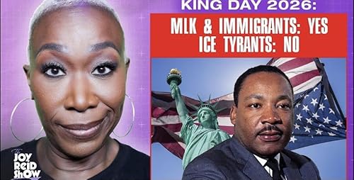 King Day 2026: MLK & Immigrants Yes, Ice Tyrants: No - The Joy Reid Show LIVE! copertina