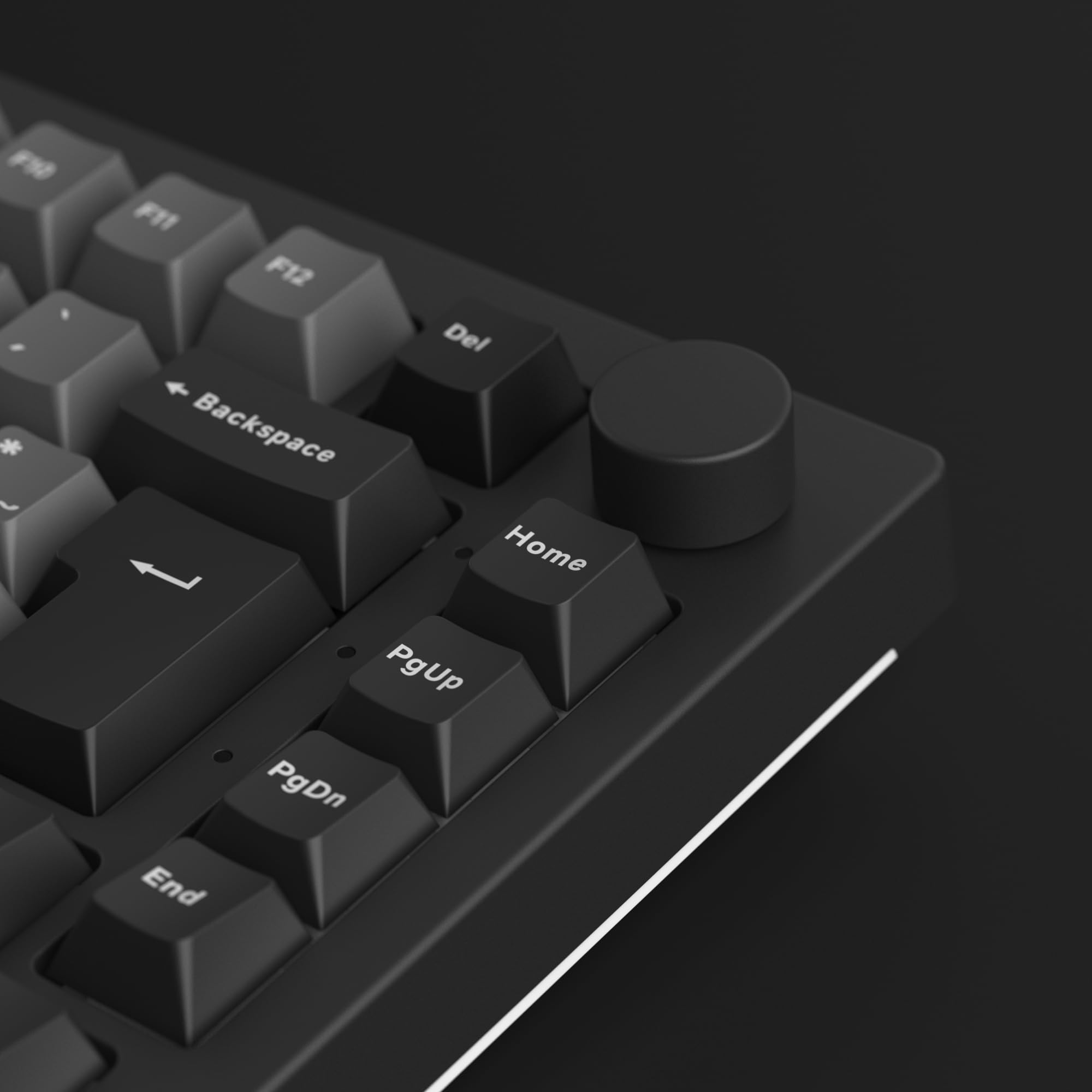 Akko 5075B Plus Tastiera meccanica da gioco multi modalità Tastiera compatta con guarnizione hot swap a 5 pin Montaggio a doppio scatto con manopola rotante Layout ISO-UK/DE/nordico