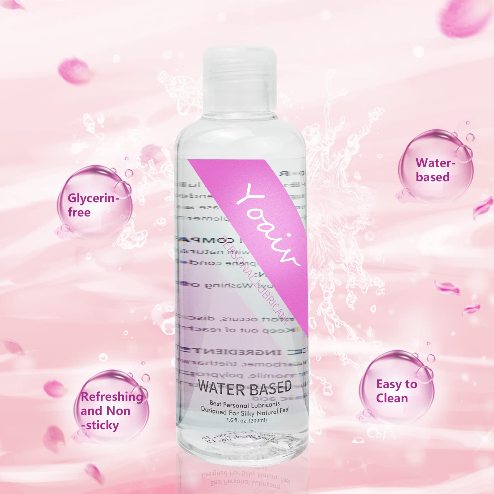 Gleitgel auf Wasserbasis, Frei von Parabenen, Glycerin, Silikonöl und  hypoallergen, seidig glattes, Lang anhaltendes- 200ml… : Amazon.de:  Drogerie & Körperpflege