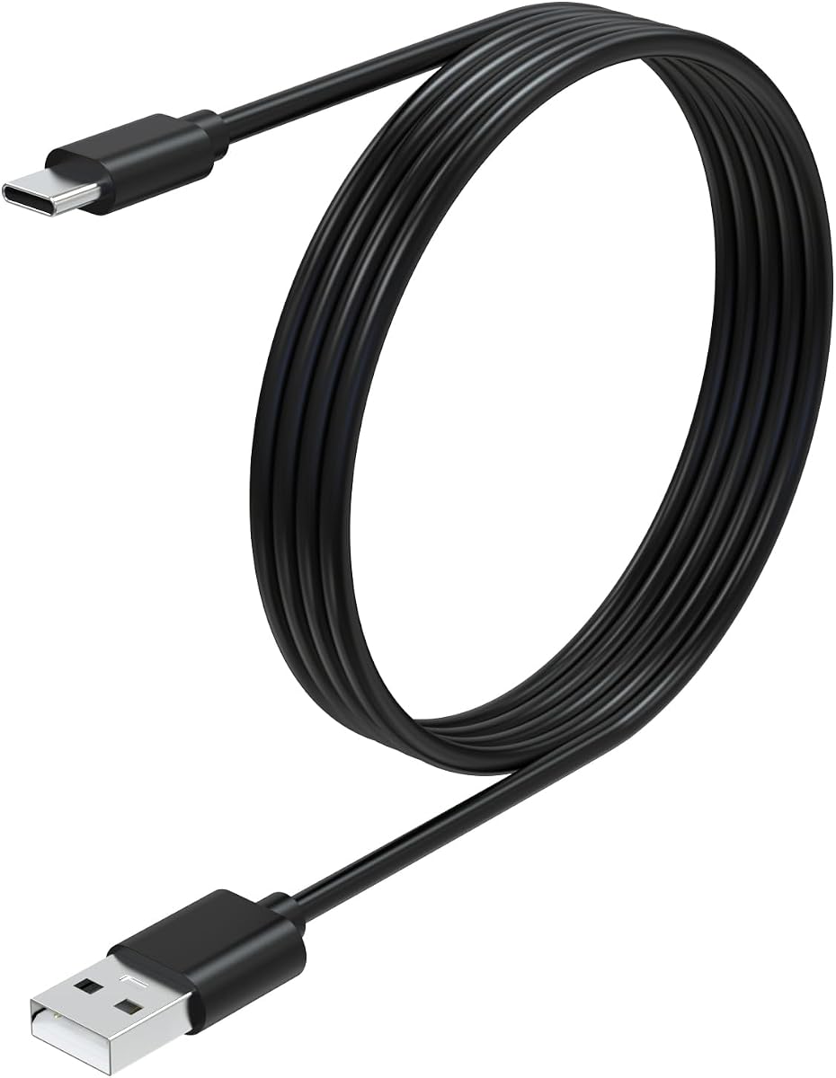 Cable de carga USB C Cable de carga compatible con Sony WH-1000XM6, WH-1000XM5, WH-1000XM4, WH-CH720N, WH-CH520, auriculares WI-C100, auriculares WF-C510, WF-1000XM5, altavoces SRS-XB100, SRS-XB23