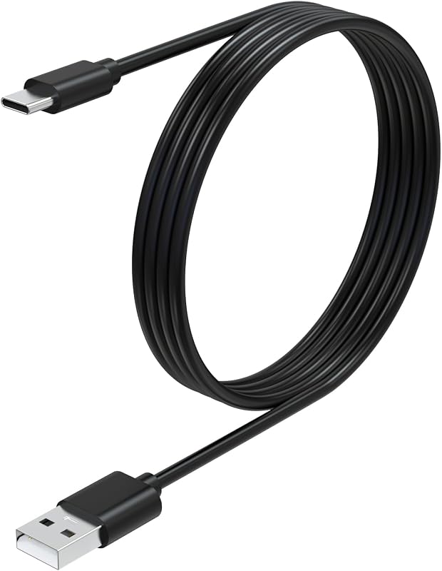 Cable de carga USB C Cable de carga compatible con Sony WH-1000XM6, WH-1000XM5, WH-1000XM4, WH-CH720N, WH-CH520, auriculares WI-C100, auriculares WF-C510, WF-1000XM5, parlantes SRS-XB100, SRS-XB23