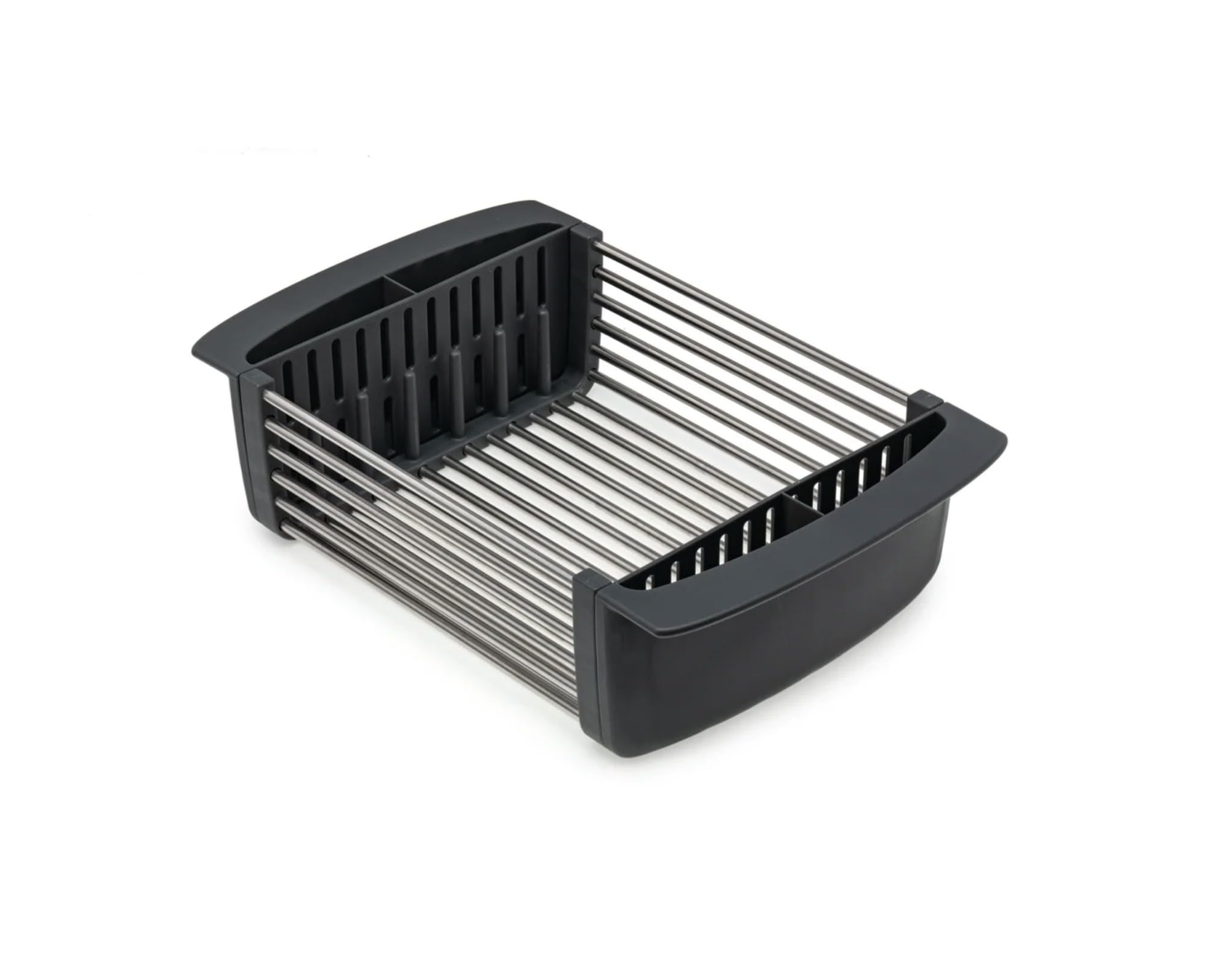 Joie Large Dish Rack – Expandable & Space-Saving Drying Rack for Dishes, Cups & Utensils, Lightweight & Durable