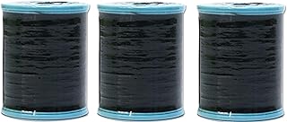 フジックス FUJIX シャッペスパン 普通地 用 ミシン糸 太さ 60番 200m巻 #402 黒 F56 まとめ買い 3個セット INDEXBOX入り