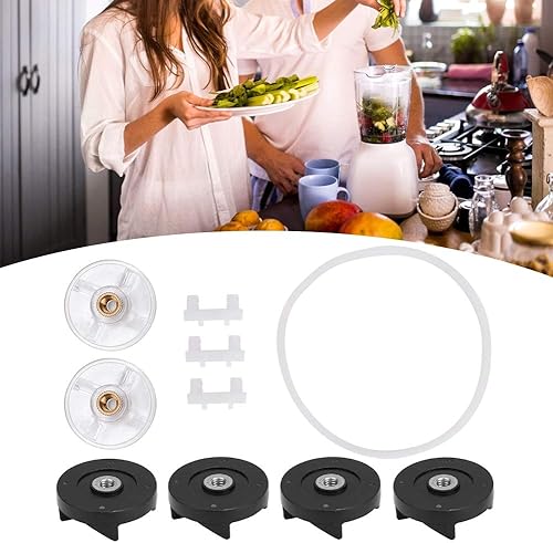 Miniatura 6 de Accesorios De 6 Engranajes De Reemplazo De Engranaje Base Y Pieza De Reemplazo De Engranaje De Cuchilla Para Magic Bulle Blender 250w Juicer
