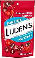 Vista 1 de Luden's Throat Drops Sugar Free Wild Cherry 25 EA - Buy Packs and SAVE (Pack of 2)