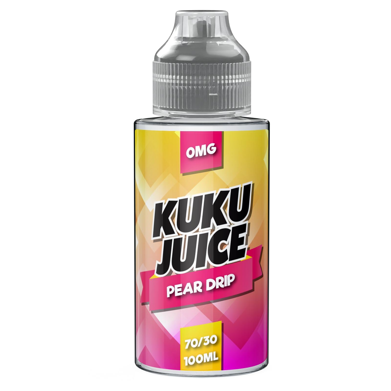 KUKU JUICE E liquid Pear Drip (blend of 70VG/30PG 100ML Short Fill (NO NICOTINE)