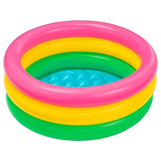 Intex Baby Bath Tub, Multi Color (2 feet) at Rs. 289