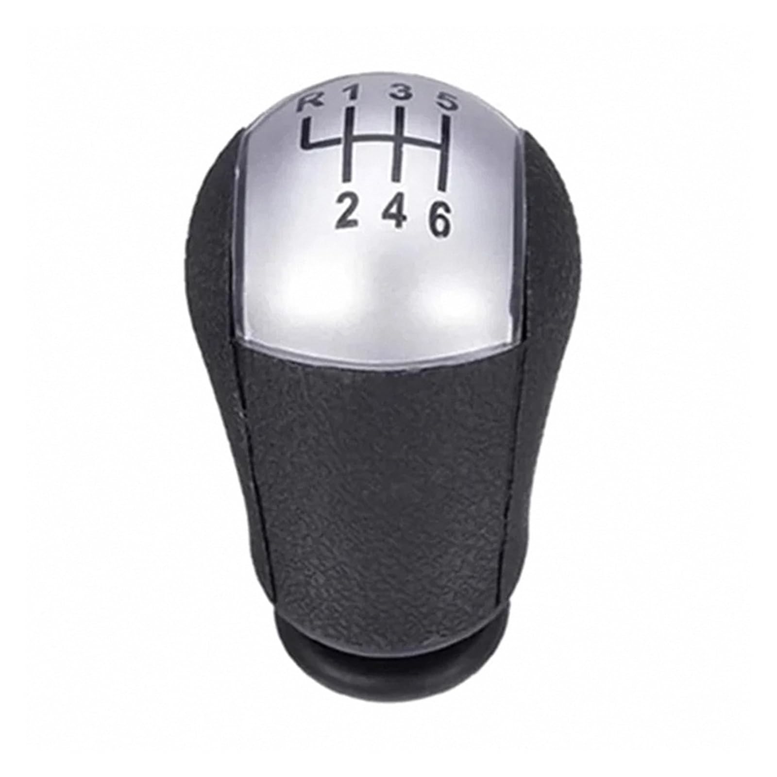 Htvtkrfgrl 6 Speed Silver Knob Shift Lever Knob For Focus 2 For Mondeo Mk2 2004 2005 2007-2011 Upgrade