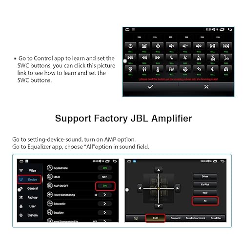 Miniatura 6 de JOYING Arnés de cableado de radio para Toyota Tundra, Sequoia, Sienna, 4runner, Prius, adaptador de arnés JBL Plug and Play Support Factory SWC,