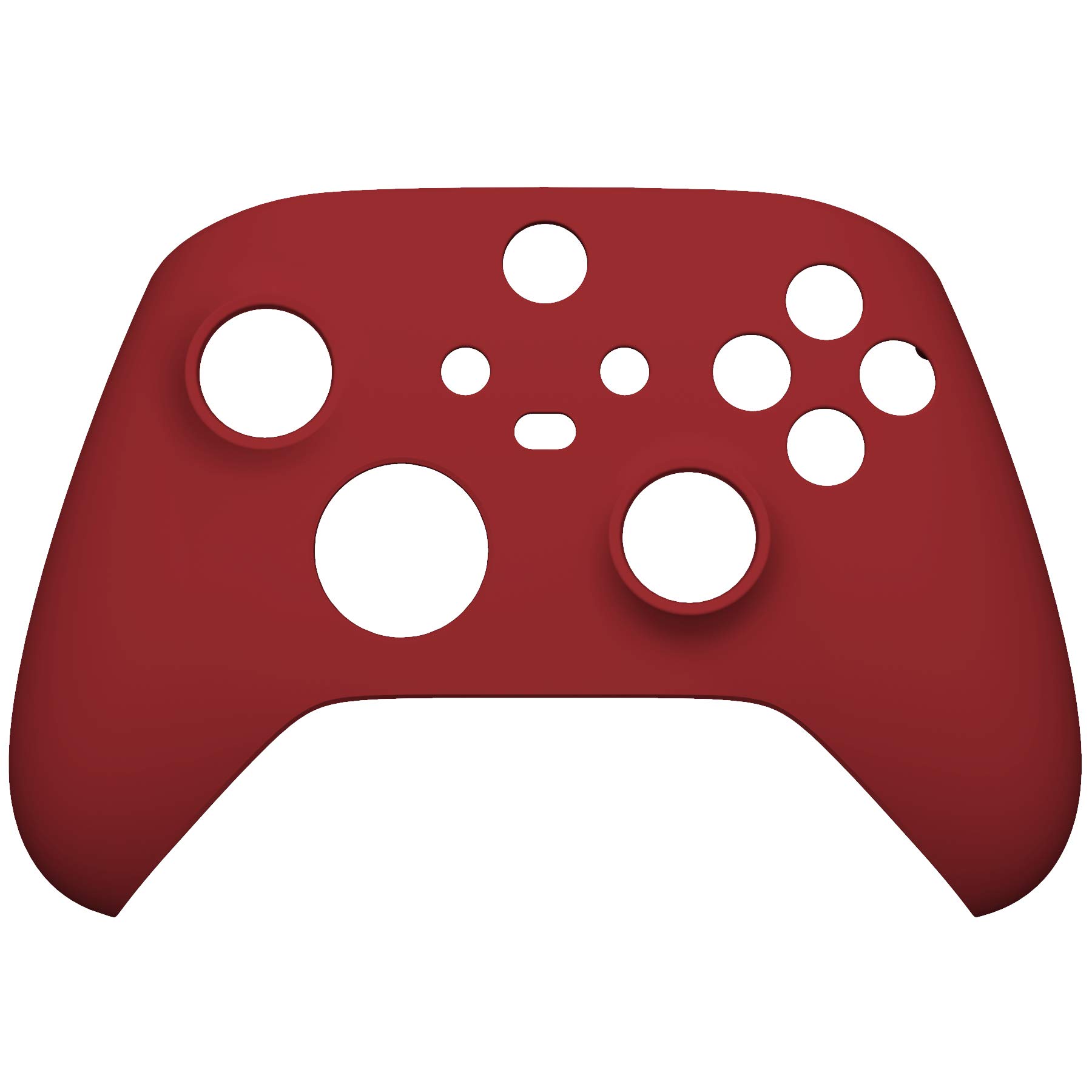 eXtremeRate Replacement Shell for Xbox Series X & S Controller - Personalized Upgrade - Passion Red Soft Touch Grip Custom Cover Case Faceplate for Xbox Core Controller [Controller NOT Included] — view 8