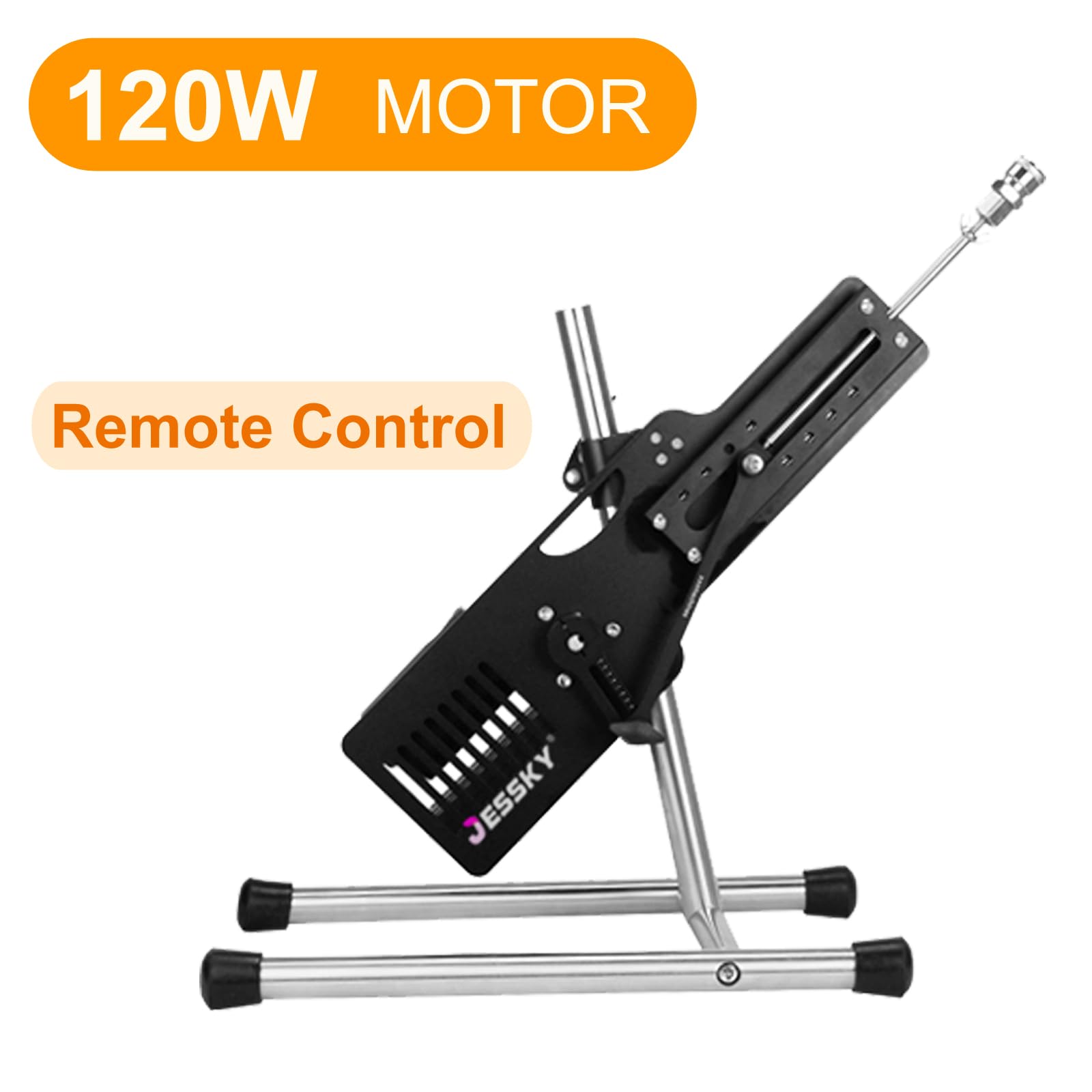 JESSKY Premium Sex Machine, Adjustable Love Machine Adult Sex Toys APP/Remote Control Thrusting Sex Machine with 3 Attachments for Women and Men