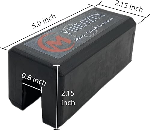 Miniatura 3 de YiheoZux My2148 Soporte de Remolque de Travesaño para Motor Fuera de Borda, Kit Completo con Culata de Ram Único, Remolque de Motor y Bloqueos de