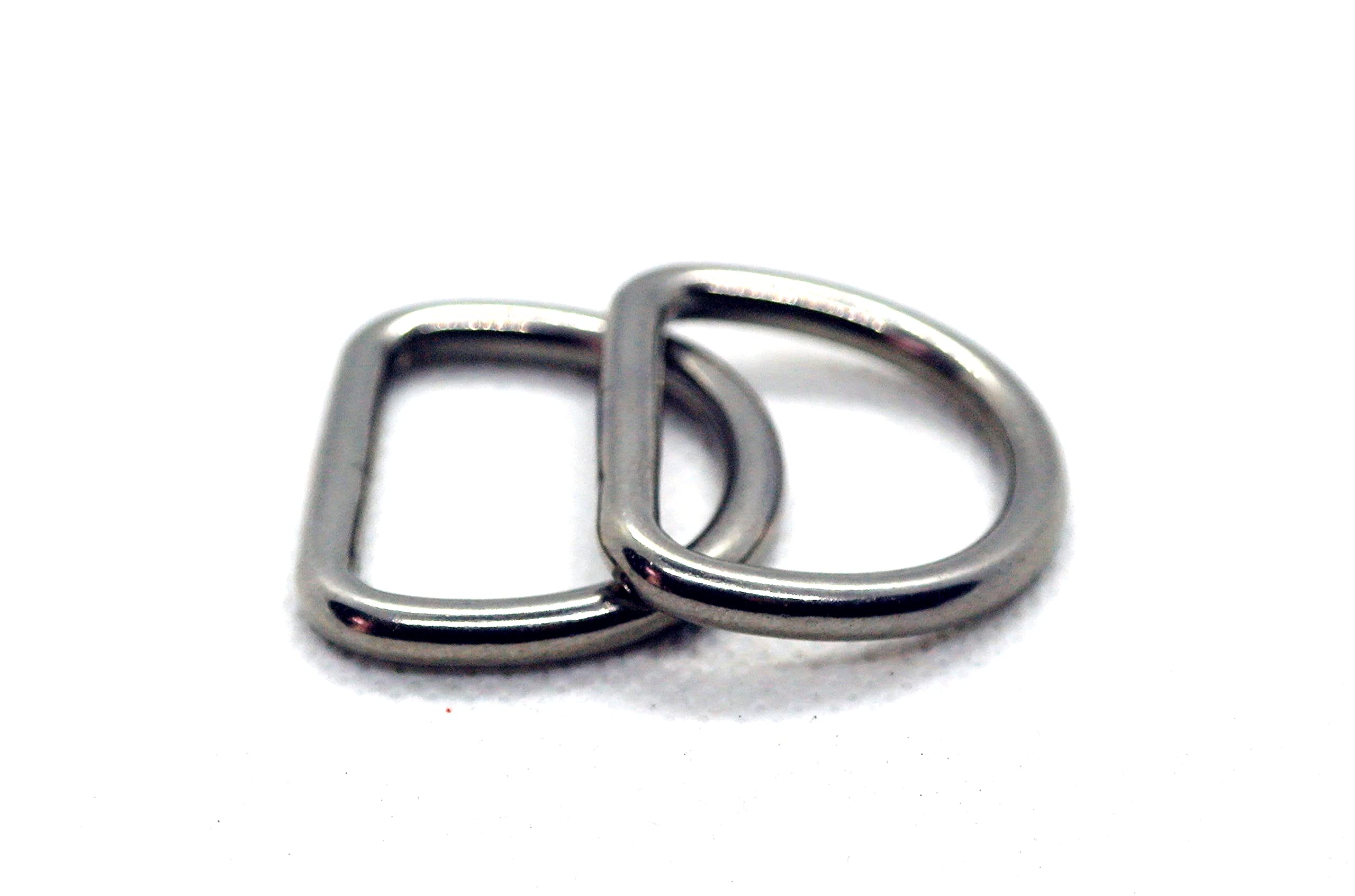 QUARKZMAN Anello O in Acciaio Inossidabile 304, 10 Pezzi 35mm(1.38) di Diametro Esterno, Spessore 5mm Anello Rotondo Saldato in Metallo Multiuso per Accessori per Bagagli e Ferramenta