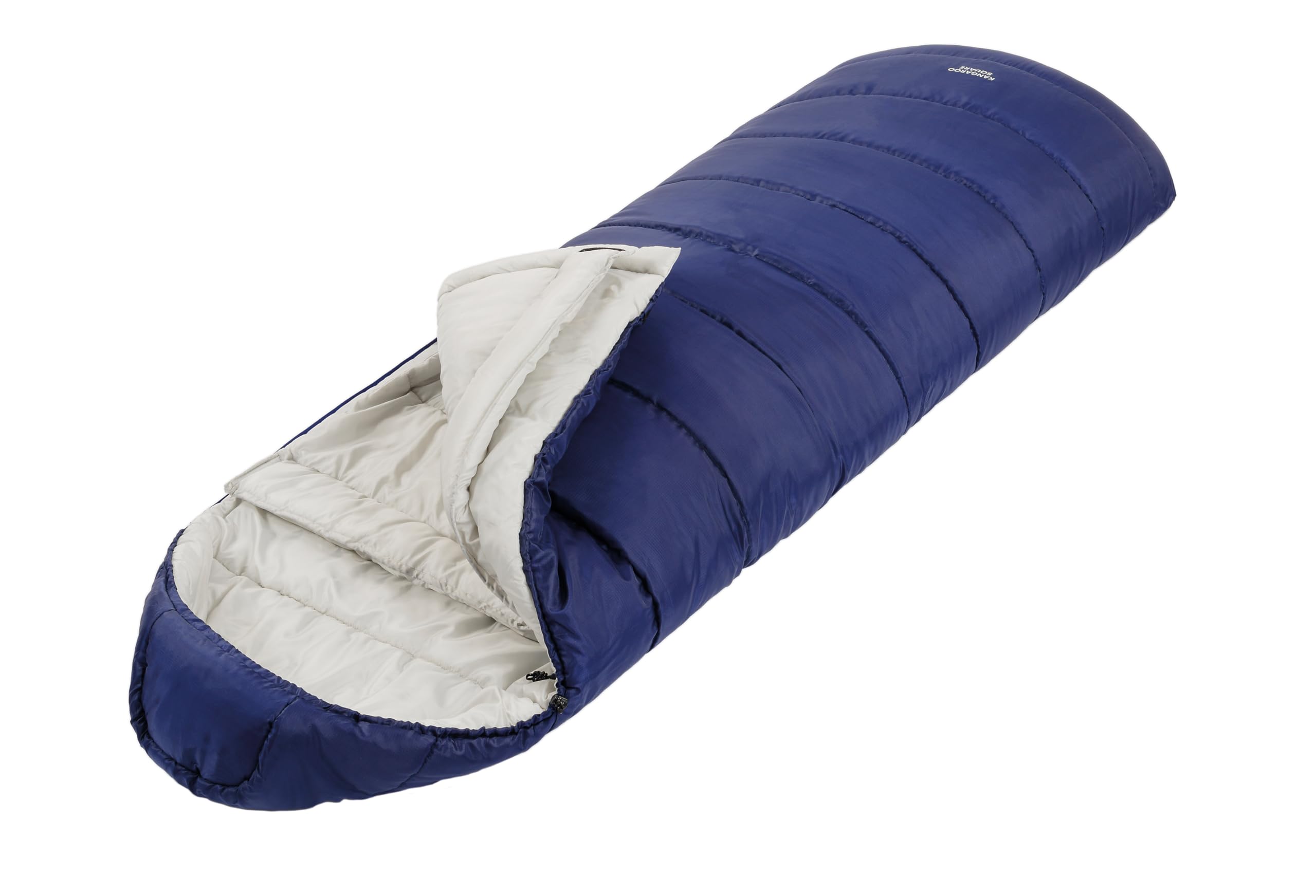 BravEarth Kangaroo Square, Sacco Letto Unisex Adulto, Blu, Taglia Unica