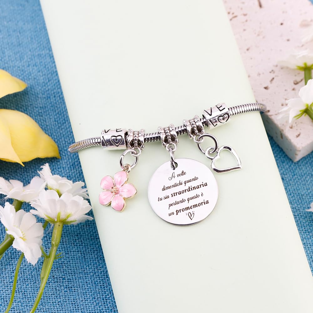 Bracciale Amicizia In Acciaio Inossidabile - Regalo Perfetto Per Migliore Amica Con Incisione - Foto 5