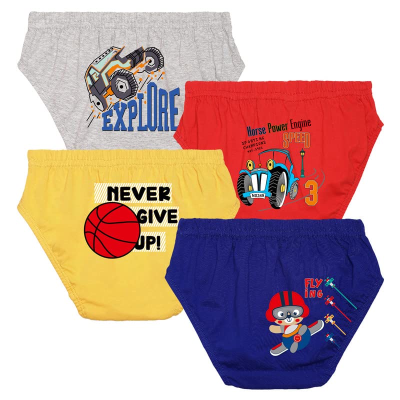 Image of Nusyl Boy's Cotton Regular Cartoon Briefs