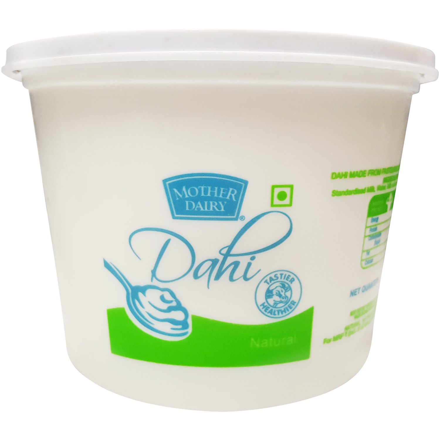 Mother Dairy Dahi Natural, 2kg Cup Amazon.in Grocery & Gourmet Foods