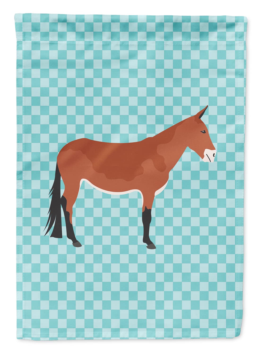 Drapeau de jardin mule idée cadeau originale pour passionnés d'animaux et de nature