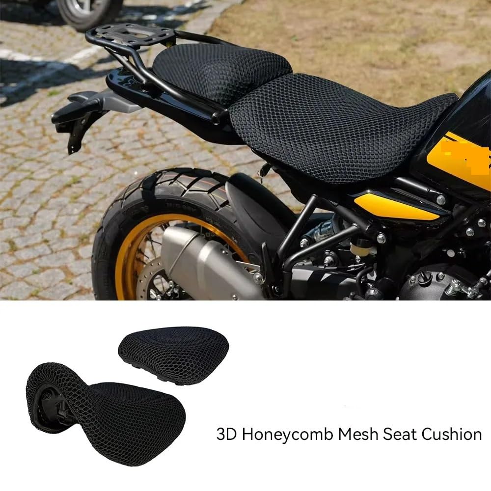 Pokrowiec na motocykl Do pokrowców na siedzenia motocyklowe poduszka ochronna 3D siatka o strukturze plastra miodu poduszka siedziska pokrycie siedzenia zewnątrzPokrowiec na motocykl