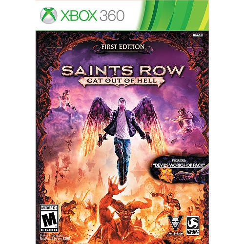 Saints Row: Gat Out of Hell for Xbox 360 Includes Devils Workshop Pack