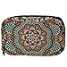 Produktbild TIZORAX Kosmetiktaschen Vintage Mandala Floral Handy Toilettenartikel Reisetasche Organizer Make-up-Tasche für Frauen Mädchen