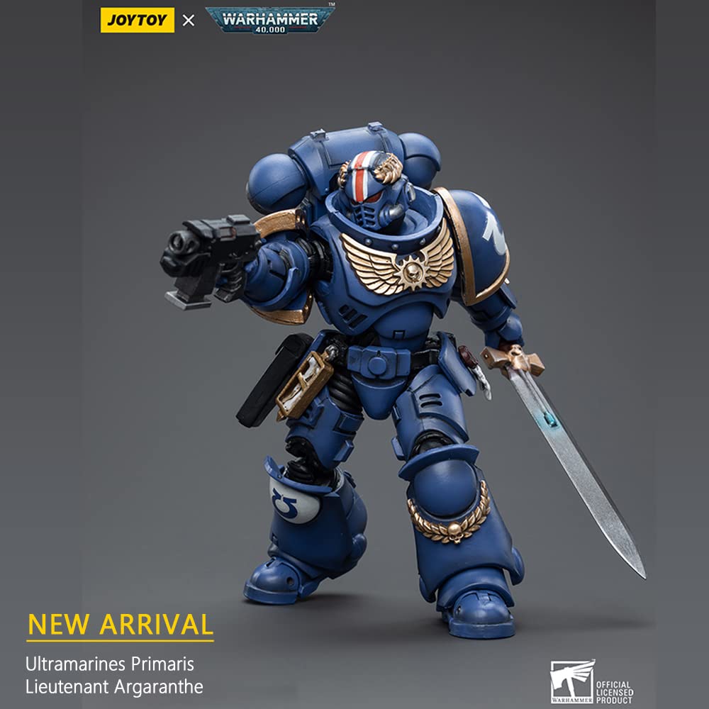 JOYTOY Warhammer 1/18 Szarekhan lmmortal with Gauss Blaster – In Demand