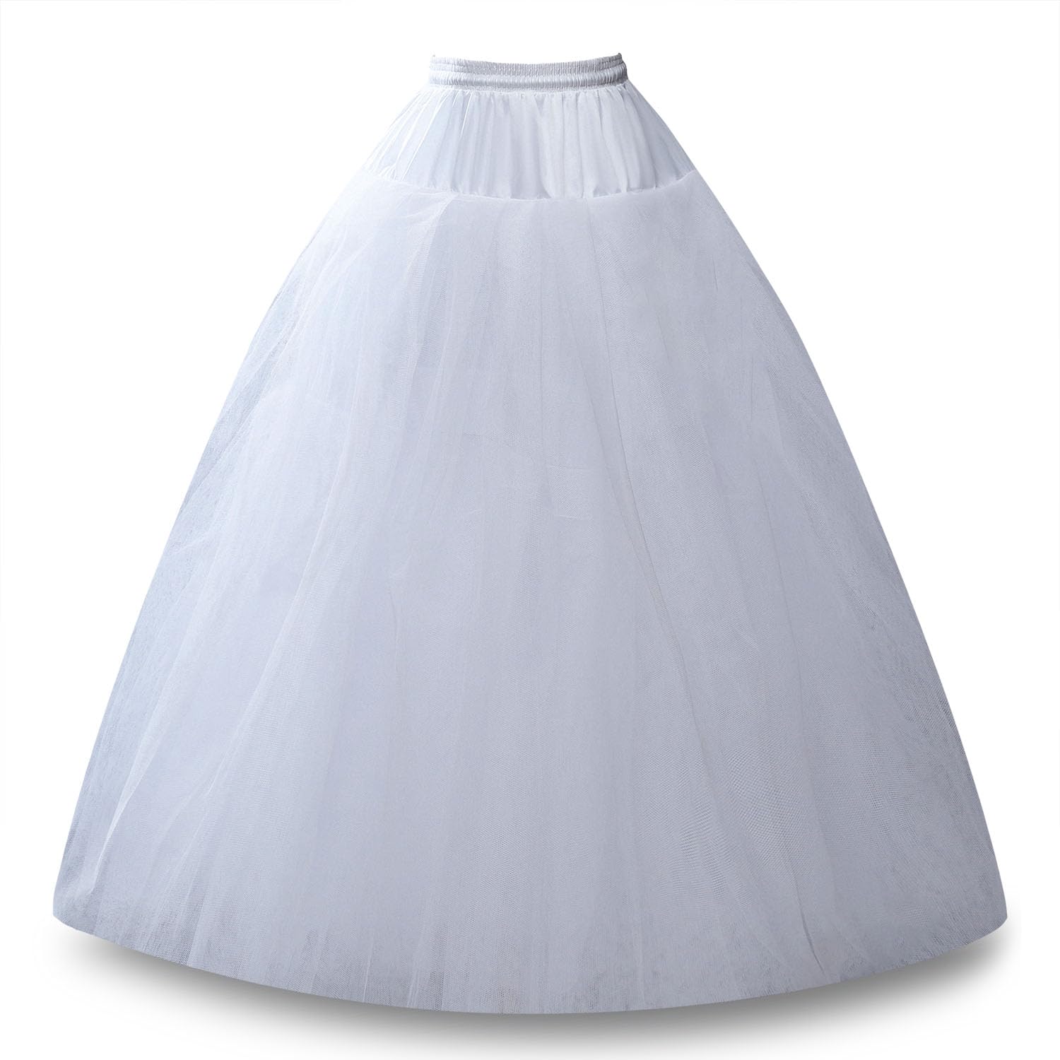 Photo 1 of CEZOM Beauty Innovator Hoopless Petticoat Crinoline Underskirt Slips for Wedding Dress MPT022