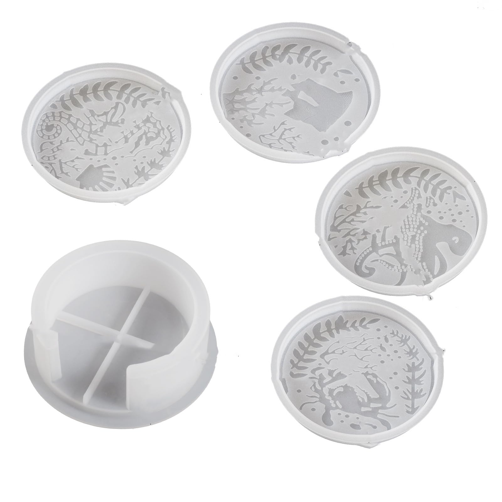 Linvimia A Linvimi 3 Nautical-Themed Resin, Food Safe Silicone For Coasters Easy Use Silicone Plasters Craft