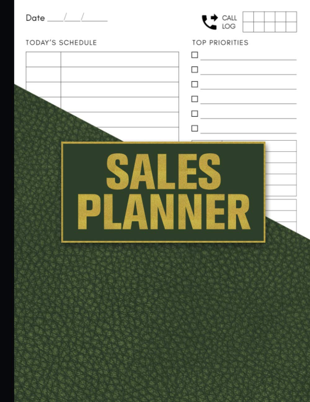 Sales Planner: Daily/ Weekly Work Organizer Notebook, Professional Sales Planner Journal, Client Profile, Product Sales Log Book, Opportunity Tracker/ ... Book, Customer Contact/ Meeting Planning Book