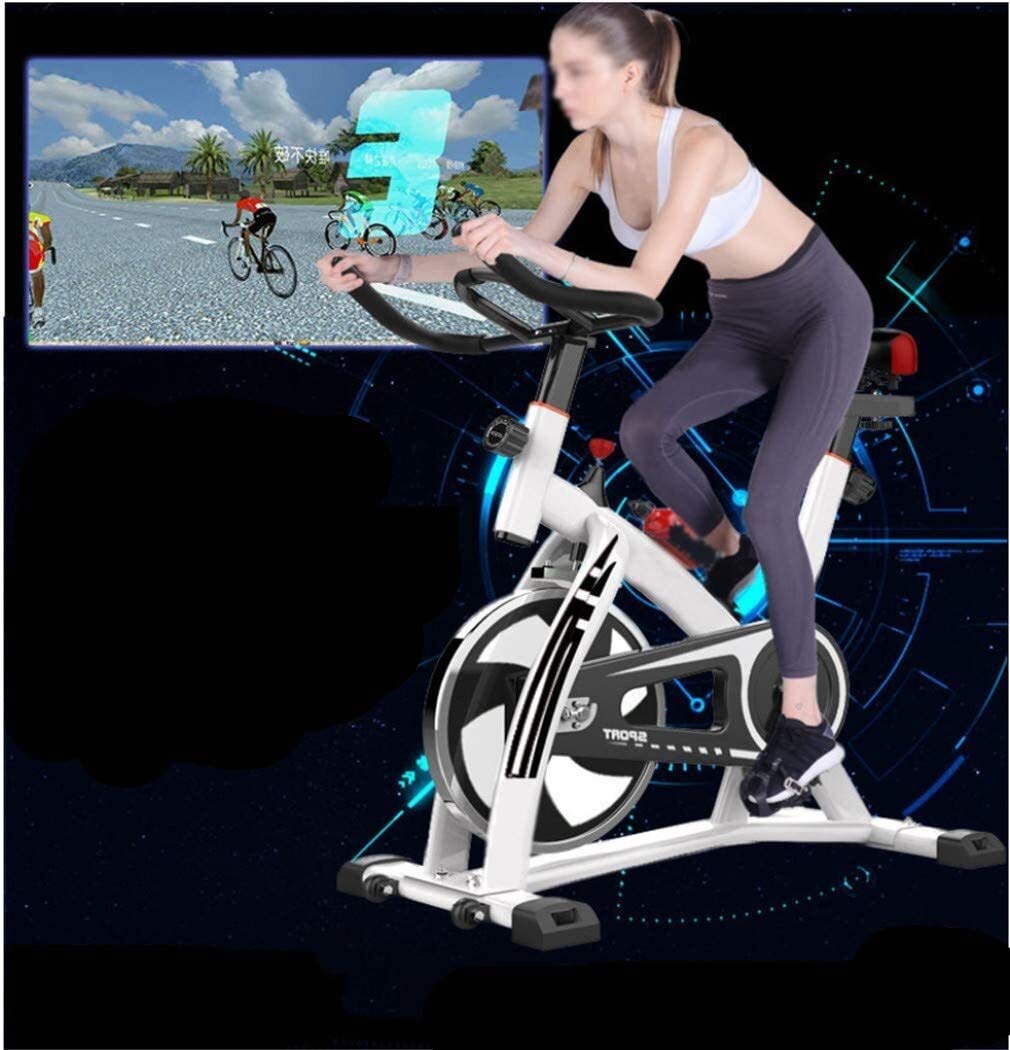 SkłAdany Rower Treningowy, Rower Treningowy Do ćWiczeń W Pomieszczeniu, WyjąTkowo Cichy, Domowy Rower Spinningowy, SprzęT Sportowy, Do UżYtku W Domowej SiłOwni