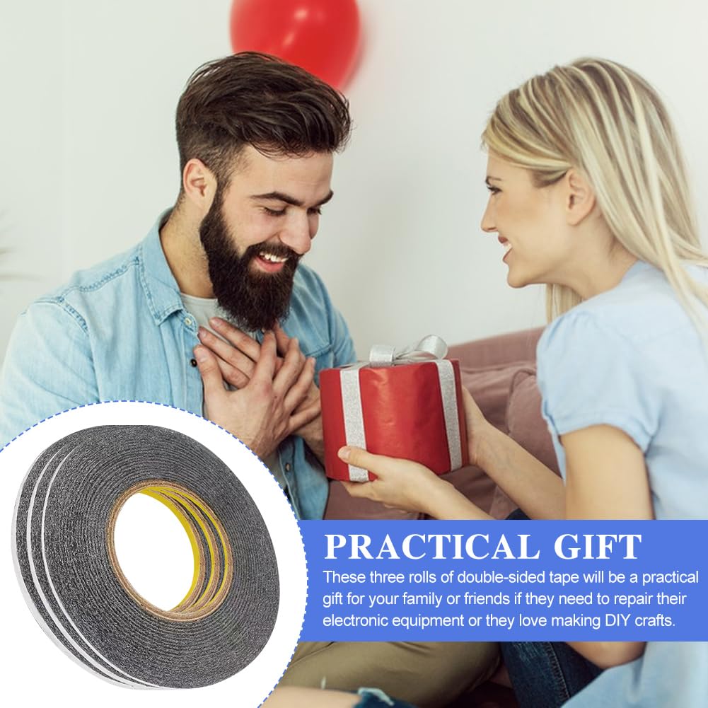 Nastro Biadesivo Extra Forte 3mm X 50m - Per Riparazioni Smartphone, LED E Decorazioni