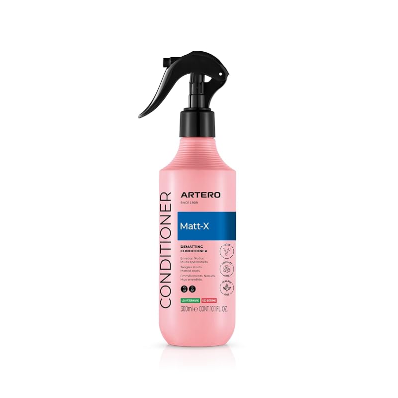 Condicionador Desembaraçante em Spray ARTERO Matt-X para Cães e Gatos 300 mL