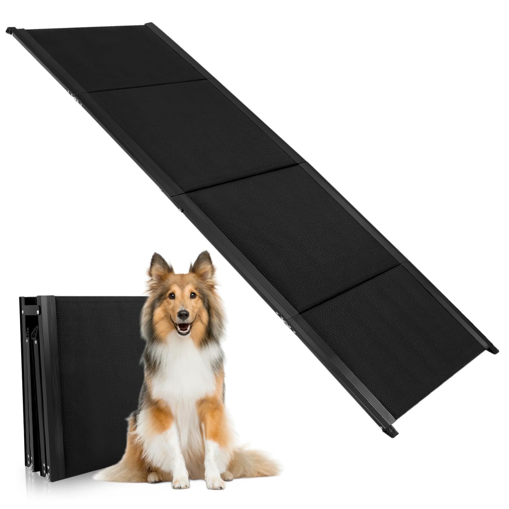 Rampe pliable pour grand chien accès voiture SUV et passerelle antidérapante