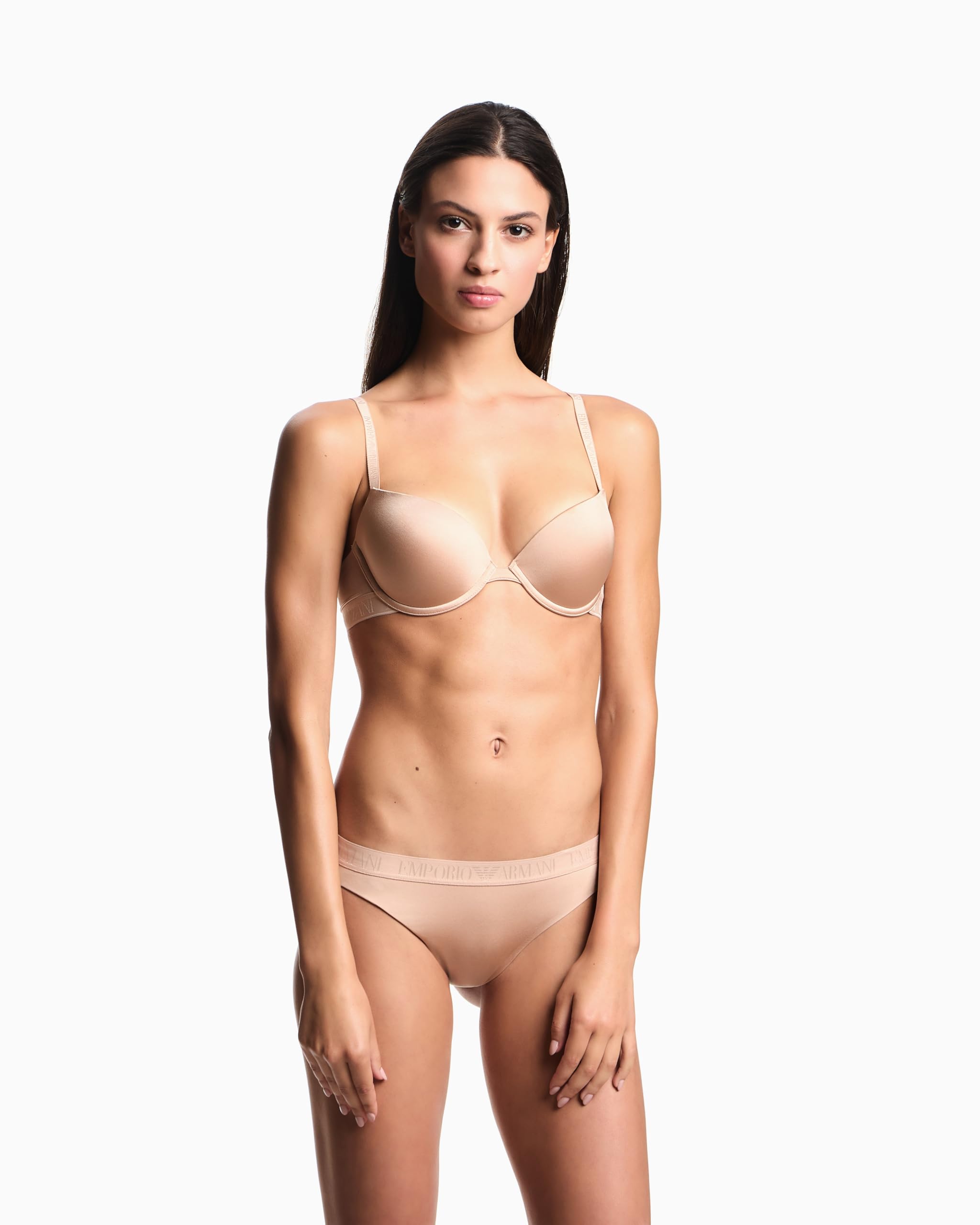 Emporio Armani Microfiber Push Up Bra Reggiseno Push up Donna (Pacco da 1)