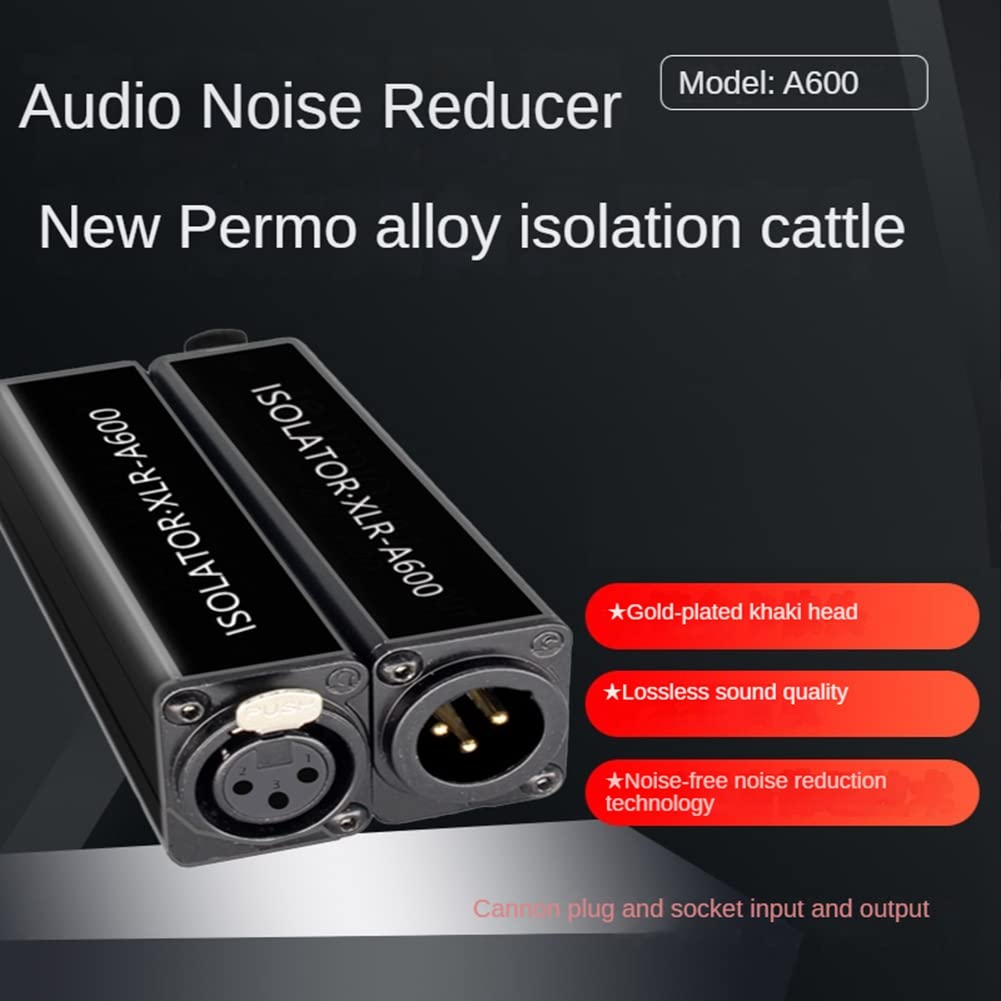 Amazon | Gkikirty XLR ノイズを除去 グラウンド ループ オーディオ