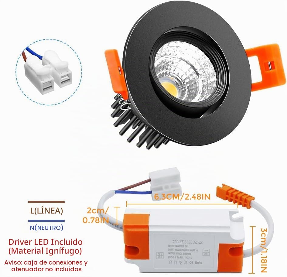 Mejores comprativas On-line Focos empotrables led Top diez. 18 Mejores comprativas On-line Focos empotrables led Top diez. 18