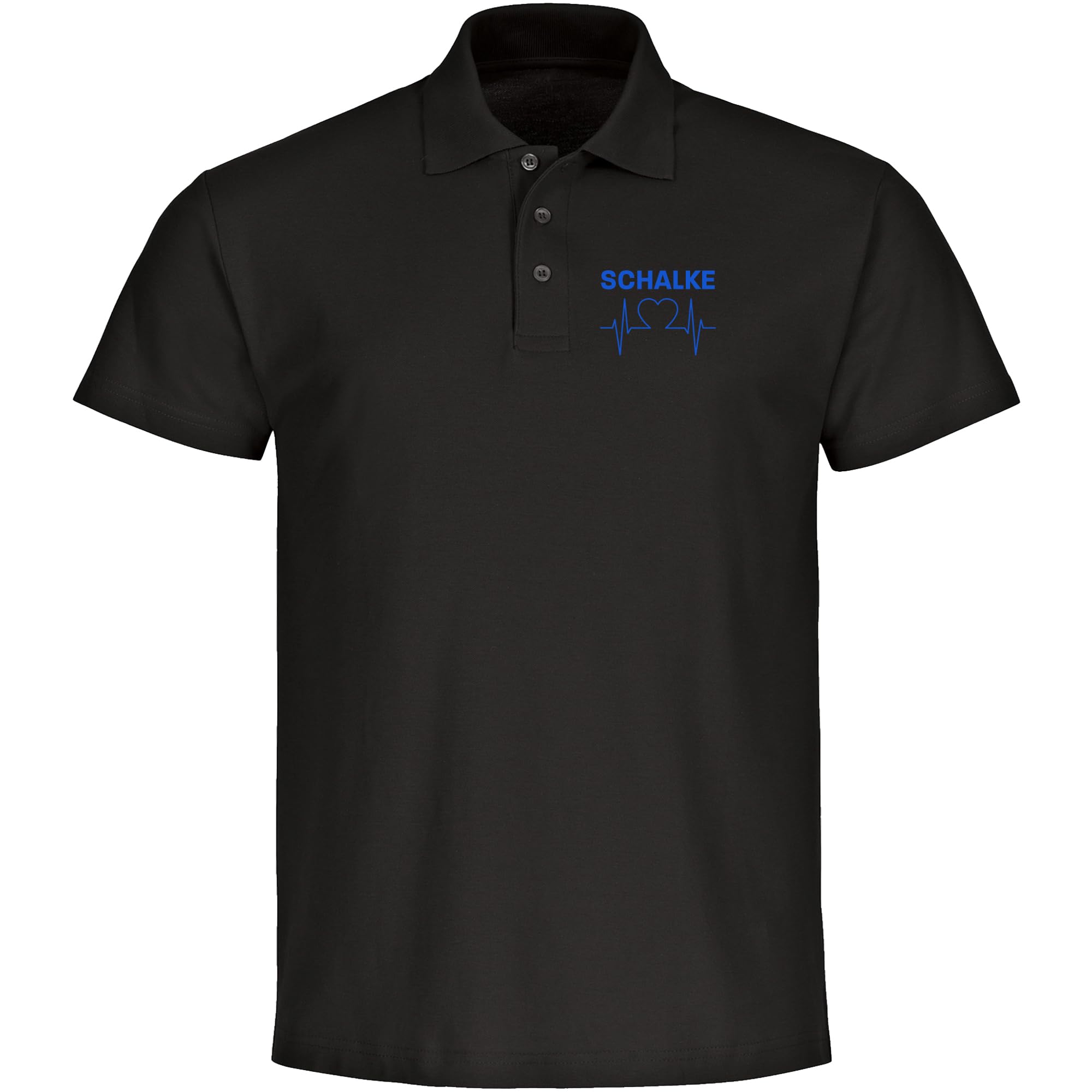 Poloshirt - Schalke - Herzschlag