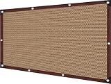Malla de Sombra con Ojales, Red de Sombra 80% UV-Malla Sombreo Exterior Transpirable para Jard&iacute;n Invernadero P&eacute;rgola Patio Balc&oacute;n y Gallinero,Toldo de Sombra Resistente Viento