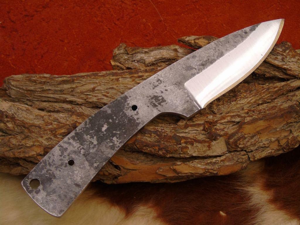 jagdNicker(CarbonStahl 1095 Messerbau Rohling Klinge nicker 784EA